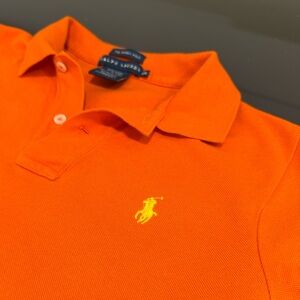 Ralph Lauren Polo Cropped in Orange